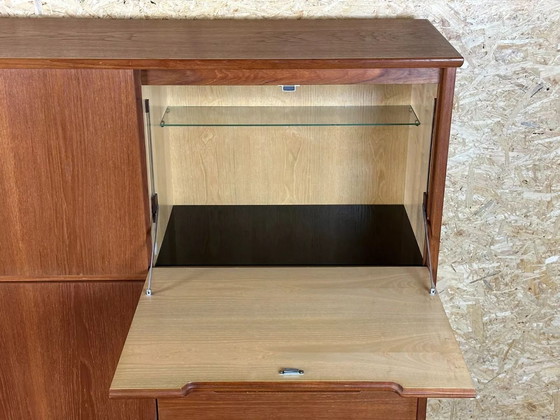 Image 1 of 60's 70's Teak Sideboard Highboard modèle Fredericia Danish Modern Design