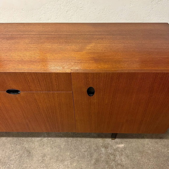 Image 1 of Aparador de teca de Paul Geoffroy, 1950