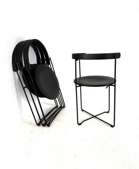 Image 1 of 6x Sedia pieghevole di design, 'Soley', Kusch & Co '80