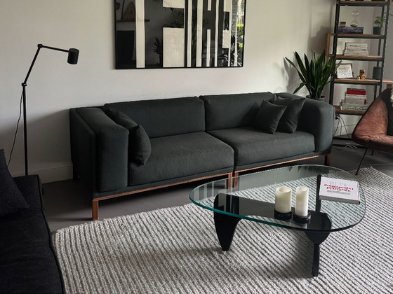 Bolia Cosy modulaire bank (246 cm) - Massief donker geolied eikenhouten onderstel – 3-5 zitsbanken, Textile (photo 6 of 6)