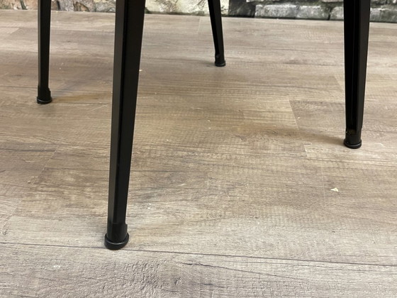 Ahrend Revolt, Black plastic | Friso Kramer, Dining chairs, Metal, Wood, Modern (photo 12 of 15)