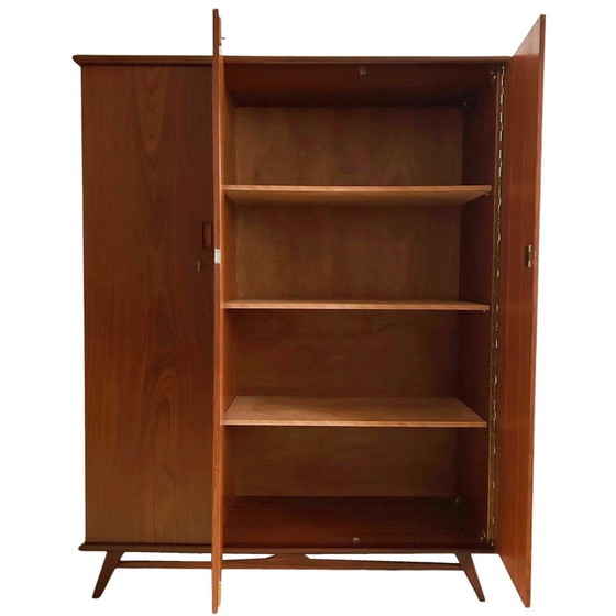 Image 1 of Armadio vintage danese di metà secolo, a tre ante, in teak, anni '60