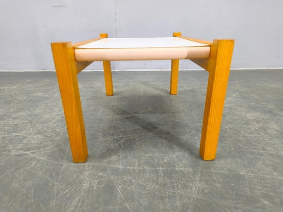 Image 1 of Portavasi in faggio stile metà secolo con piani Umakart, set anni '70