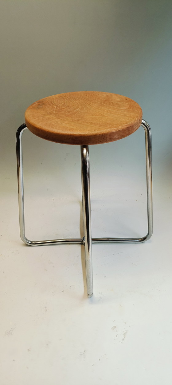 Image 1 of Cadre tubulaire chromé W.H. Gispen Bauhaus des années 1930, très rare