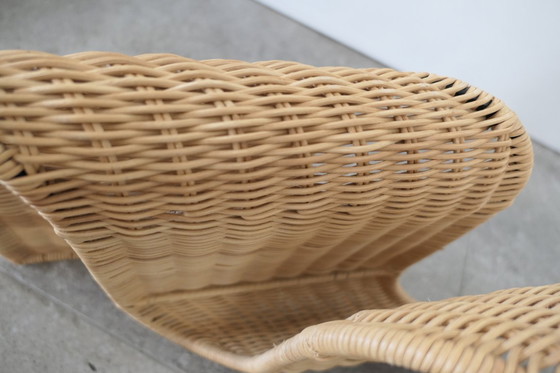 Image 1 of Revistero de pared de ratán Ikea "Tiby" Karl Malmvall