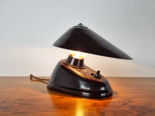 Art deco bureaulamp