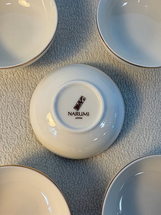 Narumi Soup Bowl & Dessert Plates with Christmas Decoration – Narumi Japan, Crockery, Porcelain (photo 9 of 9)