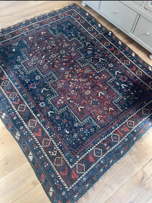  Karaktervol vintage tapijt | Handgeknoopt & uniek exemplaar