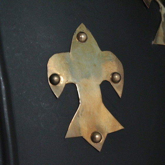 Image 1 of Knight Armour with Shield — Full-Size Replica — Display-Ready Medieval Statement Piece