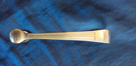 Image 1 of Pinza da zucchero in argento Christofle Modello Ondulation / Mira