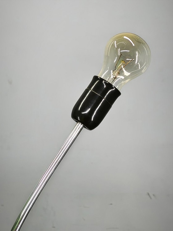 Image 1 of Rare lampadaire allemand à trois lumières réglables, années 1960