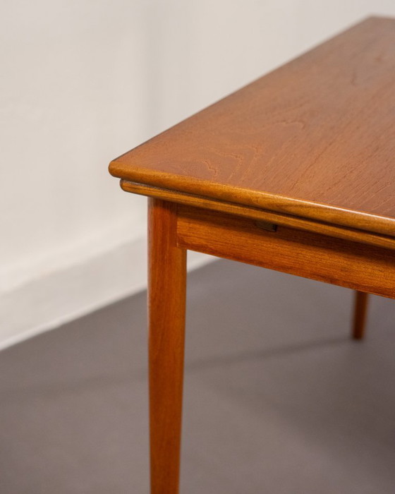 Image 1 of Table à manger extensible du milieu du siècle en teck, Danemark, vers 1960