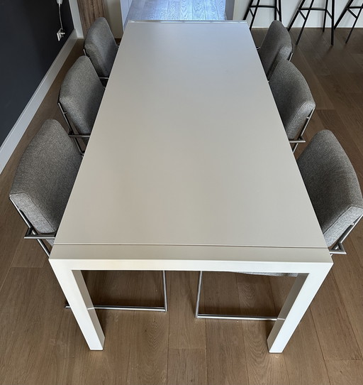 Laurens Fisher dining room table New Standard Extension 