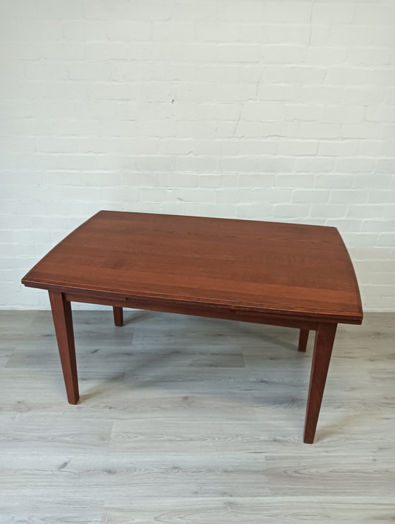 Image 1 of Extendable and solid vintage table