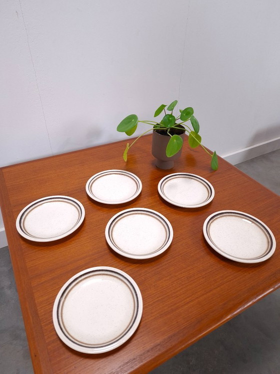 Image 1 of Juego de platos de porcelana para pasteles Biltons, Inglaterra