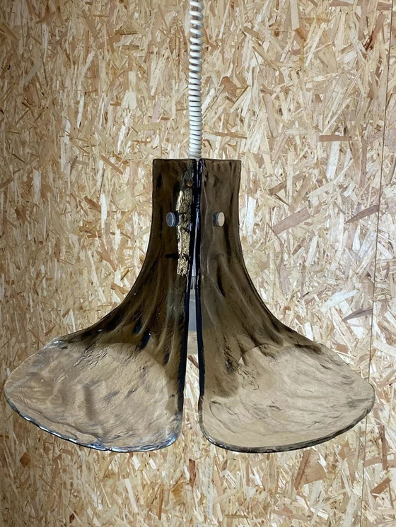 Image 1 of Lámpara colgante Kalmar Franken KG de los años 60 y 70, tulipa de cristal, años 60 y 70