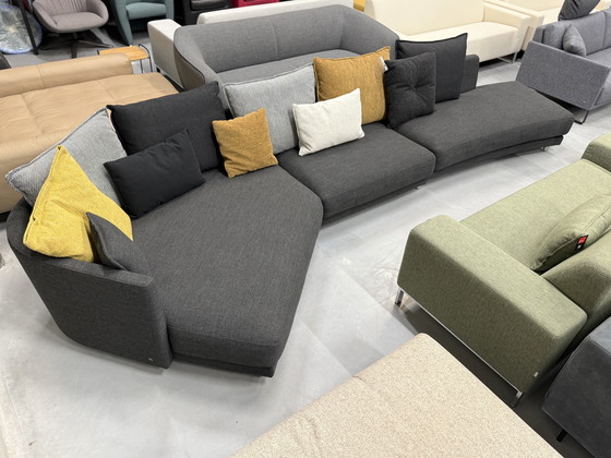 Image 1 of Divano angolare Rolf Benz Onda in tessuto 440x170