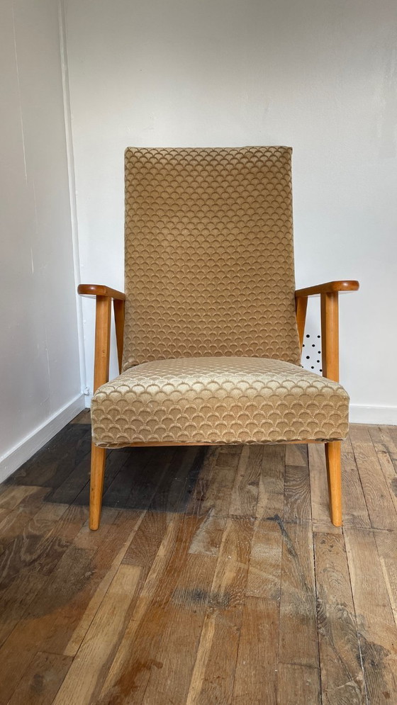 Image 1 of Vintage Armchairs by MANUCERE France