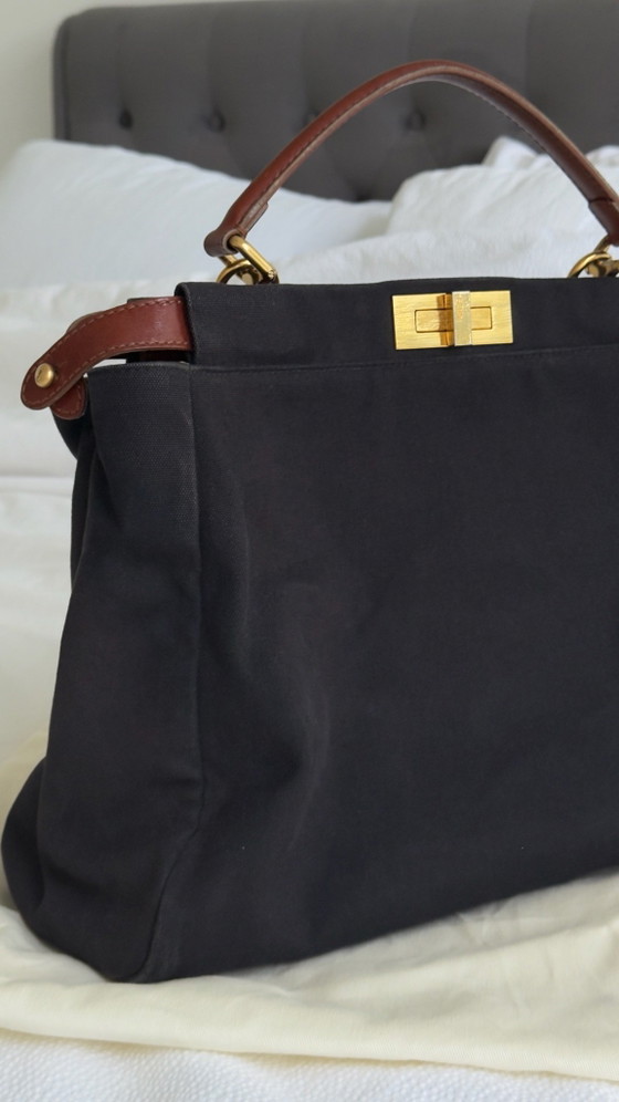 Borsa Fendi Peekaboo – Borse a mano, Tweed (photo 2 of 15)
