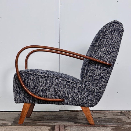 Image 1 of Coppia di poltrone Jindřich Halabala tipo C per UP Závody, anni '30 — Art Déco cecoslovacco