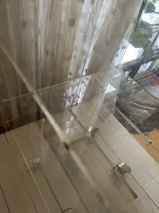 Image 1 of Plexiglass audio cabinet