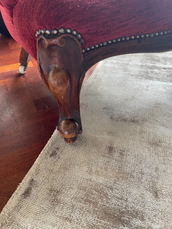 Image 1 of Antiker Salonsessel ca. 1850