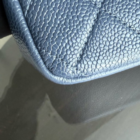 Image 1 of Chanel CC Flap Mini Square - Caviar Quilted All Blue Hardware Serie 29