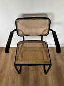 Sedia vintage Cesca B64, disegnata da Marcel Breuer