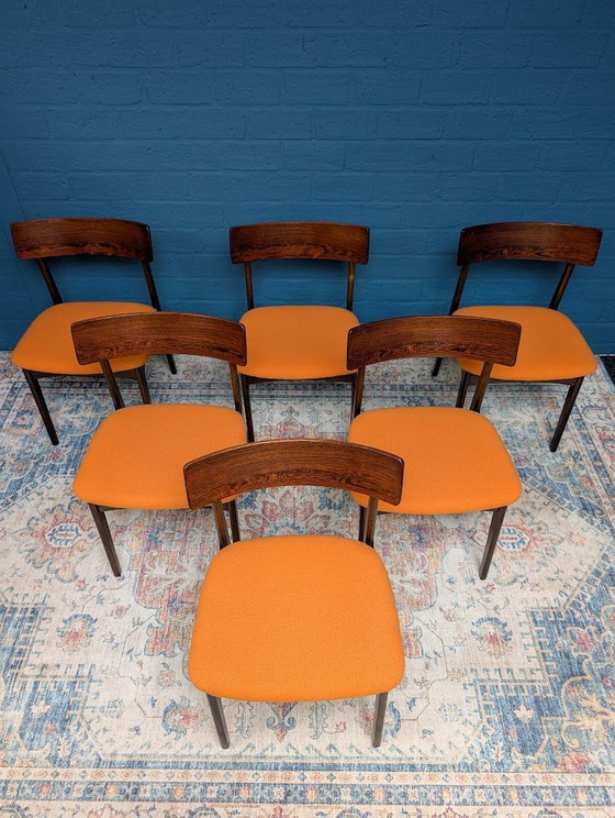 Image 1 of 6X Vintage Danish Chairs, 1960s