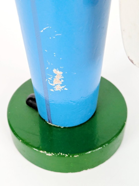 Image 1 of Statuetta tedesca vintage dello Schiaccianoci | Decorazione natalizia in legno fatta a mano