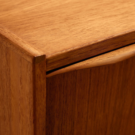 Image 1 of MK11148 Cómoda de teca restaurada con seis cajones