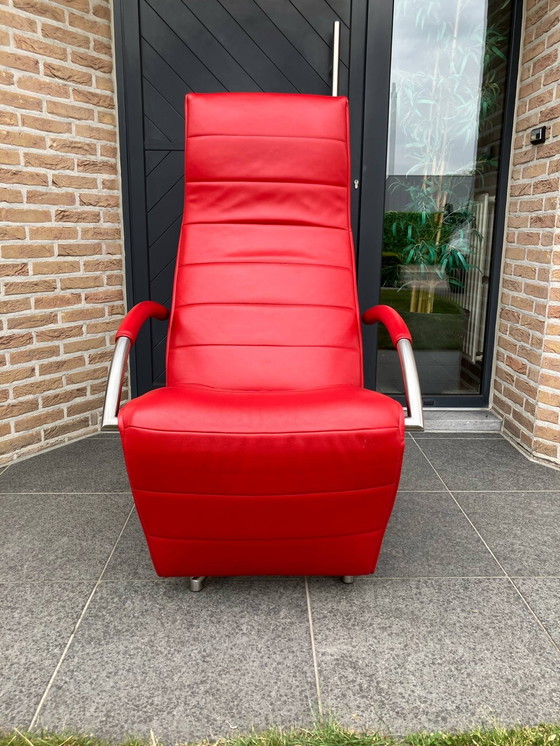 Image 1 of Jori Mensana Relax Large Mono-Move, Rood Celia Cherry Leder