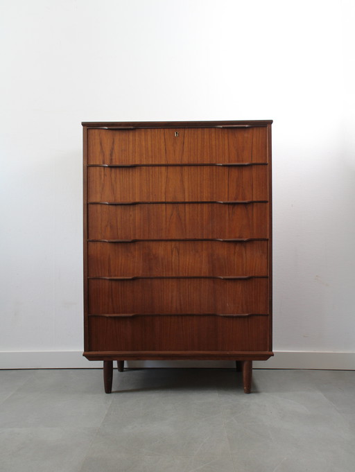 Commode vintage danoise en teck, Ejsing Møbelfabrik, haute !