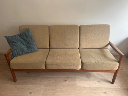 Vintage Teak Three-seater CADO Ole Wanscher – 3 5 zitsbanken, Wood (photo 2 of 11)