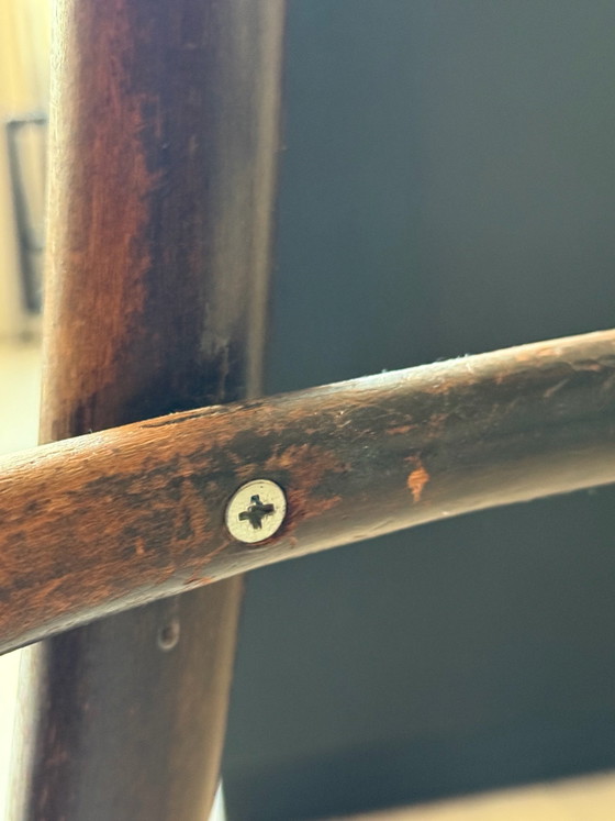 Seggiolone Thonet originale (1918 - 1939), Sgabelli, Legno, Marrone (foto 12 di 12)