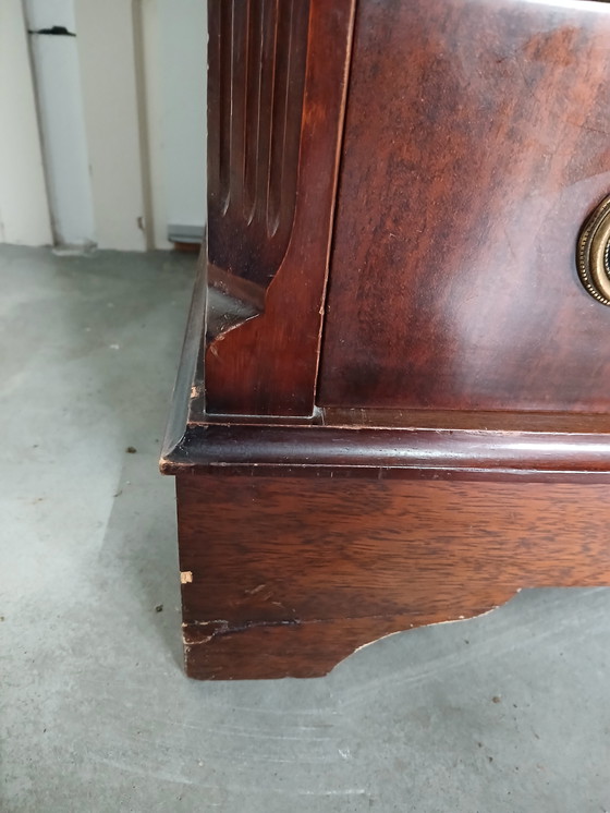 Image 1 of Scrivania con patta vintage/antica