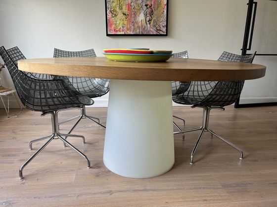 Image 1 of Design table by Moooi-Marcel Wanders and 6 Dríade chairs