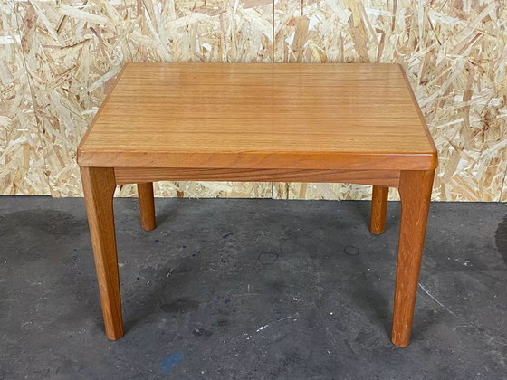 Image 1 of 60's 70's Teak table table basse Coffee Table Henning Kjaernulf Design 70s