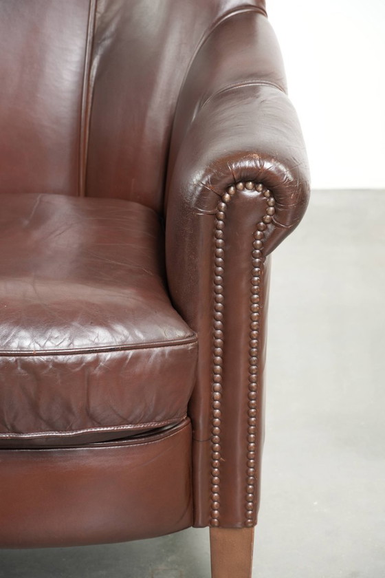 Image 1 of Comfortable sheepskin armchair with beautiful colors and nice details