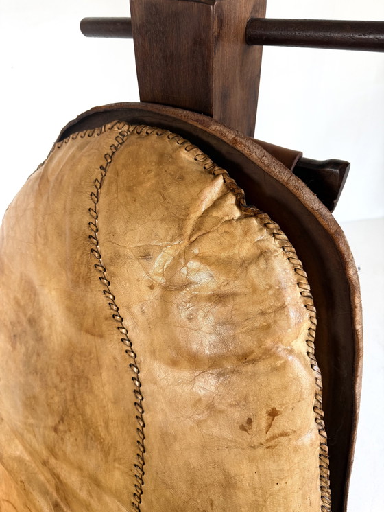 Image 1 of Brazilian Brutalist three-legged armchair '60