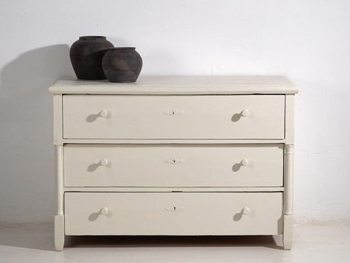Antique white chest of drawers (c.1920) #53