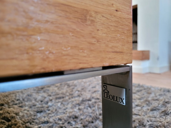 Image 1 of Leolux Aditi coffee table, beech wood