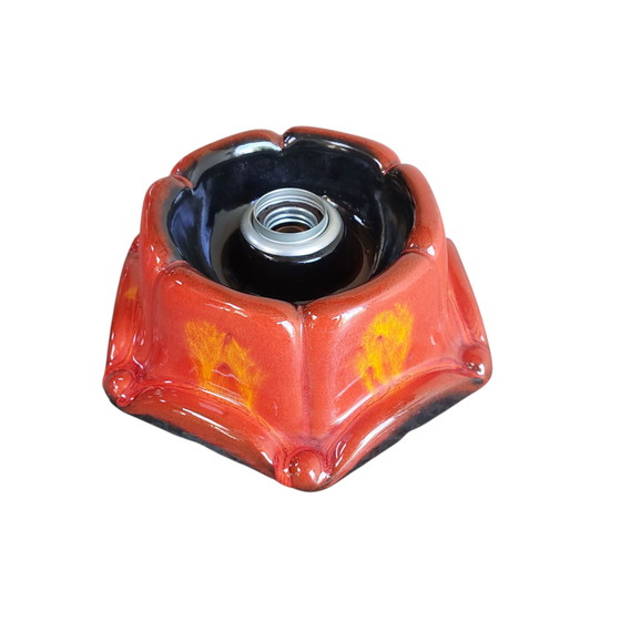 Image 1 of Vintage wandlamp keramiek 