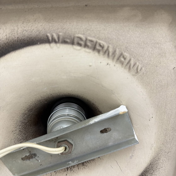 Image 1 of West-Duits Design Keramische Wand-/plafondlamp, jaren 1970