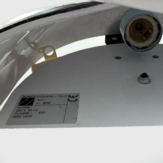 Image 1 of Coppia di applique moderne in vetro di Murano italiano di Mila Schon per Zonca, anni '80