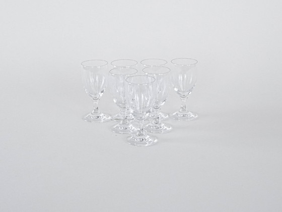 Image 1 of Set of crystal glasses, Danish design, 1970s, manufactured in Denmark