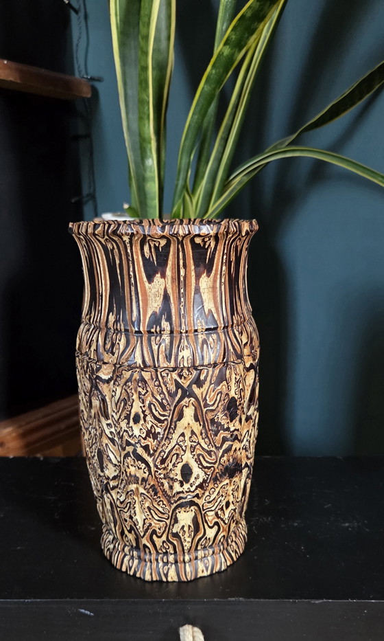 Ponga Vase – Wood (photo 2 of 5)