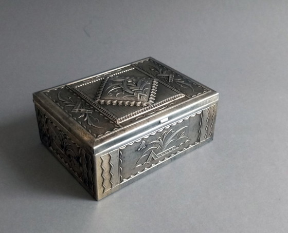Dagobert Peche Art-Deco/Wiener Werkstatte Box Wenen, jaren 20 – Decoratieve objecten, Wood (photo 5 of 8)