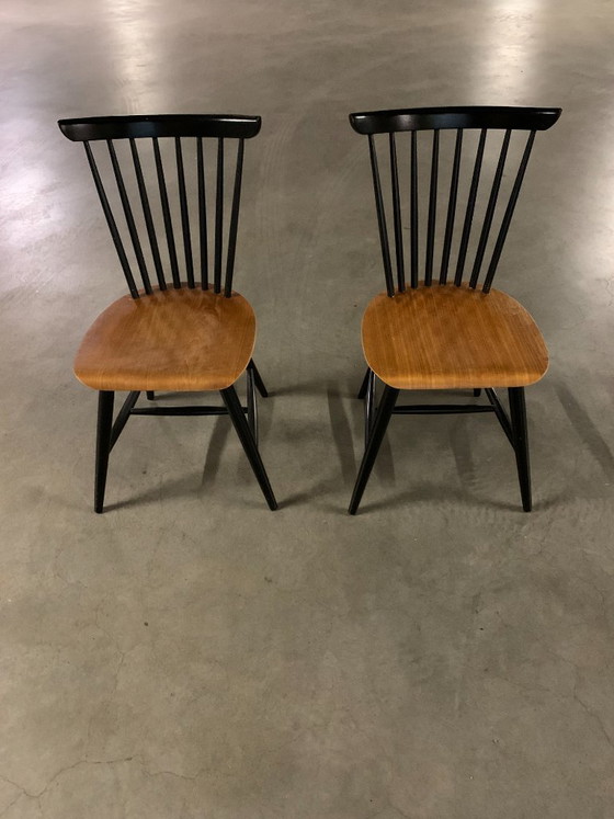 Set di due sedie vintage di Pastoe. – Sedie da pranzo, Legno (photo 13 of 13)