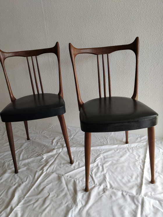 Image 1 of 2 Stevens-Stühle, niederländisches Design